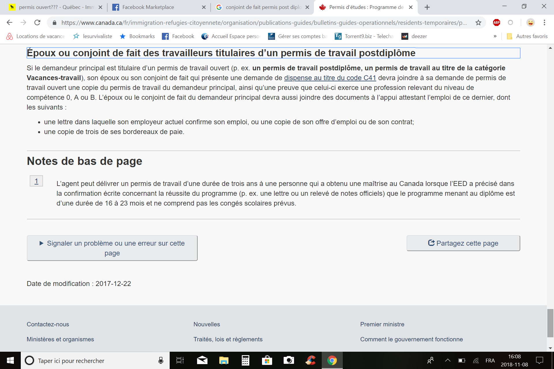 Refus Permis De Travail Temporaire Quebec Immigrer Com