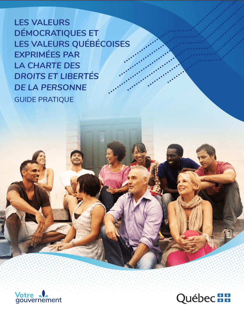 Attestation d'apprentissage des valeurs démocratiques et des valeurs  Québécoises - Québec - Immigrer.com